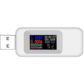 Miernik tester USB napięcia natężenia LCD 4-30 V 0-6.5 A