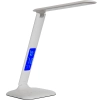 Lampa biurkowa LED 3 poziomy jasności budzik kalendarz zegar termometr 260 lm 5 W