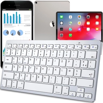 Klawiatura bezprzewodowa Bluetooth Smart TV Android iOS Windows
