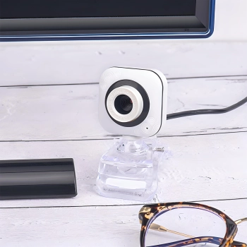 Kamera internetowa z mikrofonem do komputera regulowana USB