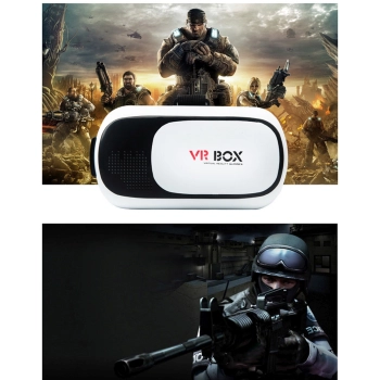 Gogle okulary VR 3D z kontrolerem BT do smartfona 3,5-6,3''