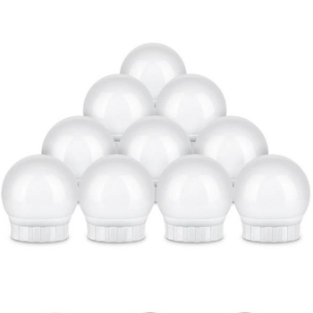 Lampki światełka żarówki LED na lustro toaletkę 10 poziomów 2 m