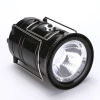 Lampa akumulatorowa turystyczna solarna z powerbankiem składana 6 LED