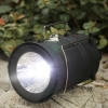 Lampa akumulatorowa turystyczna solarna z powerbankiem składana 6 LED