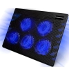 Podstawka chłodząca pod laptop z podświetleniem LED 5 wentylatorów 12-17''