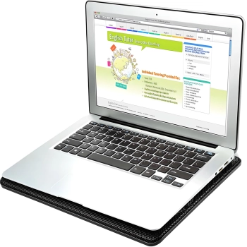 Podstawka chłodząca pod laptop z podświetleniem LED 5 wentylatorów 12-17''