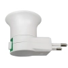Adapter przejściówka na żarówkę E27 do gniazda 230 V z wyłącznikiem