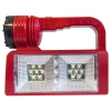 Latarka lampa warsztatowa kempingowa z uchwytem na baterie LED