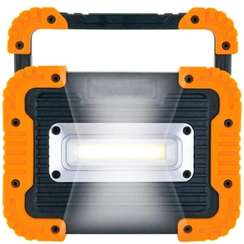 Reflektor halogen zewnętrzny przenośny z uchwytem na baterie 30 W