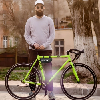 Torba sakwa rowerowa na ramę wodoodporna