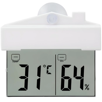 Termometr higrometr zewnętrzny na okno samoprzylepny -20-70C