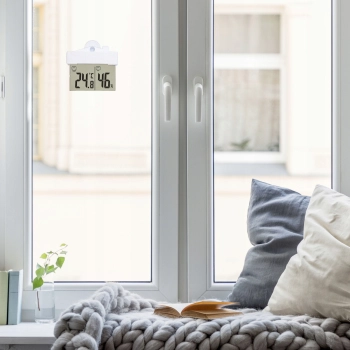 Termometr higrometr zewnętrzny na okno samoprzylepny -20-70C