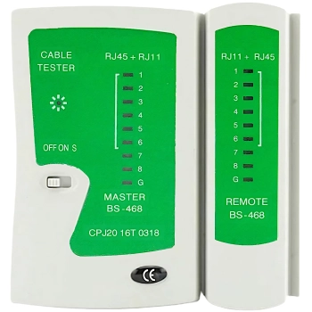 Tester kabli sieciowych internetowych RJ45 RJ11