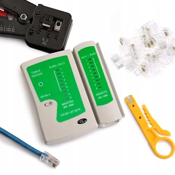 Tester kabli sieciowych internetowych RJ45 RJ11