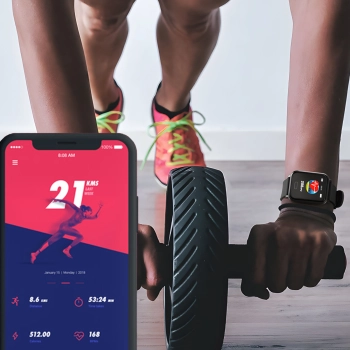 Smartwatch zegarek sportowy wodoodporny stoper tętno ciśnienie GPS IPS 1.3''