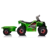 Quad Na Akumulator XMX630T Zielony Z Przyczepą