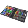 Zestaw Artystyczny Do Malowania Walizka Kredki Farby 150 Elementów