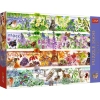 Puzzle - 1000 Premium Plus - Tea Time: Cztery pory roku - Trefl 12078