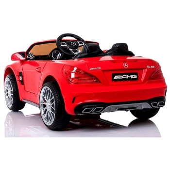 Pojazd na Akumulator Mercedes SL65 LCD Czerwony