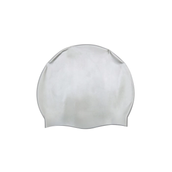 Czepek Kąpielowy Silikonowy Srebrny Bestway 26006