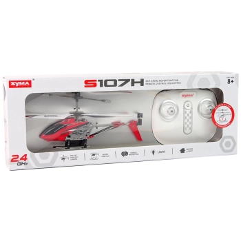 Helikopter SYMA S107H Zdalnie Sterowany 2,4G Czerwony