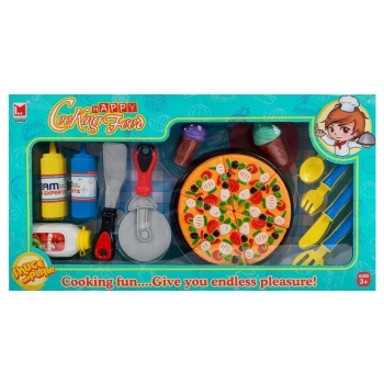 Zestaw Fast Food Pizza Lody 20 Elementów