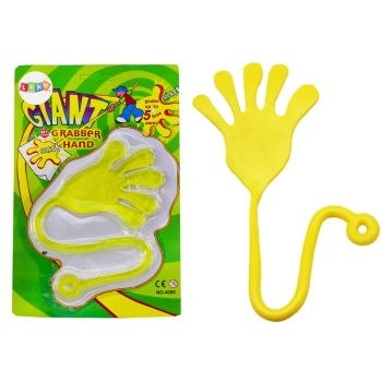 Lepka Rączka Łapka Elastyczna Glut Slime Żółta