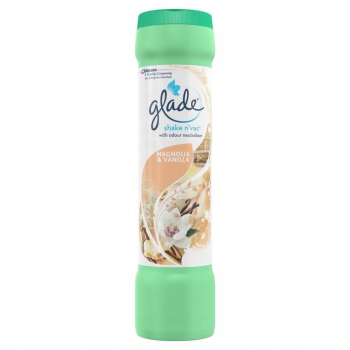 Glade Shake n'Vac Magnolia i Wanilia Proszek do Odświeżania Dywanów 500g