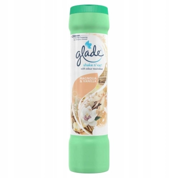 Glade Shake n'Vac Magnolia i Wanilia Proszek do Odświeżania Dywanów 500g