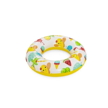 Zestaw Dmuchany Basen 3w1 Piłka Koło 122 x 20 cm Bestway 51124