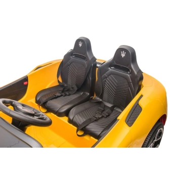 Auto Na Akumulator Maserati MC20 Żółte