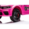 Auto Na Akumulator Dodge Charger Policyjny Różowy