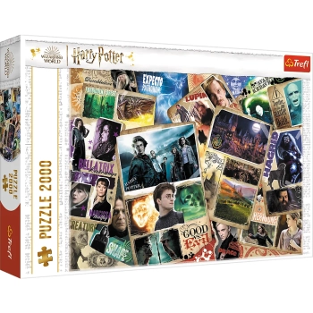 Puzzle - 2000 - Harry Potter - Bohaterowie - Trefl 27123