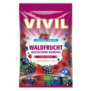 Vivil cukierki bez cukru Owoce leśne 100 g