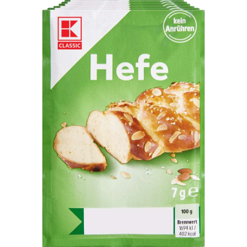 K-Classic Drożdże Suszone 6 x 7 g