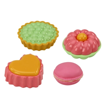 Zestaw Do Herbaty W Walizce Filiżanki Talerzyki Patera Ciasteczka