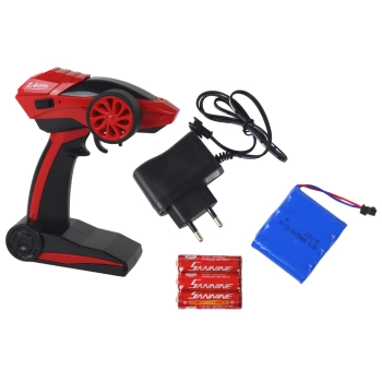 Auto Terenowe Zdalnie Sterowane RC 1:18 2.4G Czerwone