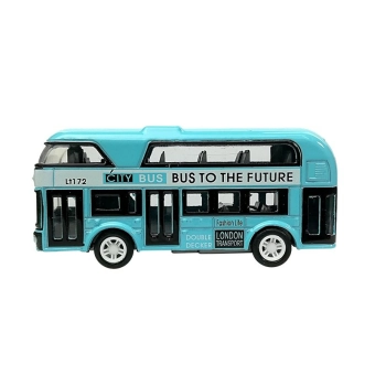 Piętrowy Autobus Napęd Naciągowy 4 Kolorów