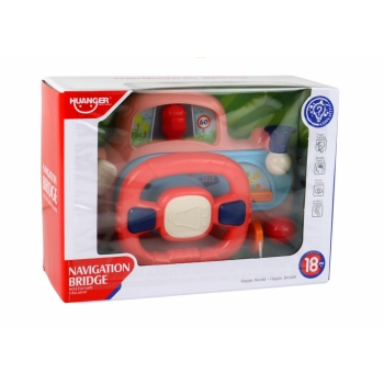 Interaktywna Kierownica Różowa Symulator Jazdy Wielofunkcyjna