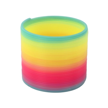 Kultowa Tęczowa Sprężyna Uspokajająca Gadżet 6CM