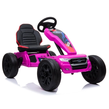 Gokart na Akumulator DK-G01 Różowy
