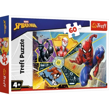 Puzzle - 60 - W sieci - Spiderman - Trefl 17372