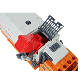 Zestaw DIY Śmieciarka Sorter Segregowanie Odpadów Gra Śrubokręt Dźwięk Efekty Świetlne