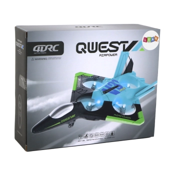 Samolot Myśliwiec R/C Kolorowe Światła Niebieski