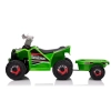 Quad Na Akumulator XMX630T Zielony Z Przyczepą