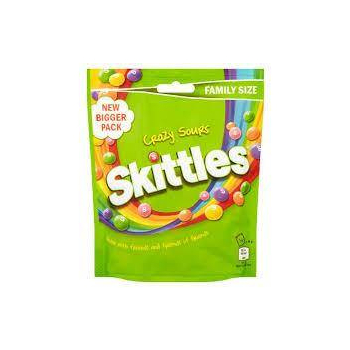 Skittles Crazy Sours Sweets 196 g