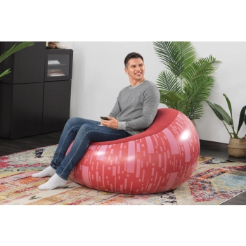 Dmuchany Fotel Czerwony Bestway 75052