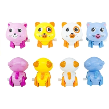 Zwierzątka Nakręcane Kotki Chodzą Ruszają Ogonem