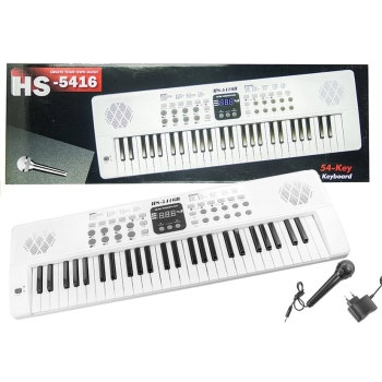 Keyboard Elektryczne pianinko z mikrofonem USB