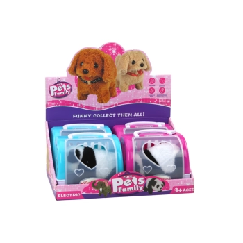 Panda Interaktywna Pluszowa W Transporterze Różowy Niebieski